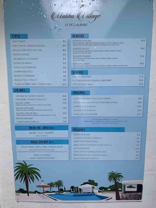 Appartement Cosy Confort Parking Clim Wifi Linge Acces Piscine Non Inclus Canet-en-Roussillon Zewnętrze zdjęcie
