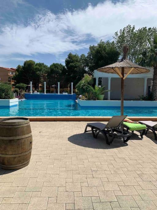 Appartement Cosy Confort Parking Clim Wifi Linge Acces Piscine Non Inclus Canet-en-Roussillon Zewnętrze zdjęcie